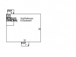 65 Falmouth Rd, Newton, MA 02465 floor plan