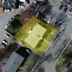 19 Beaconwood Rd, Newton, MA 02461 aerial view