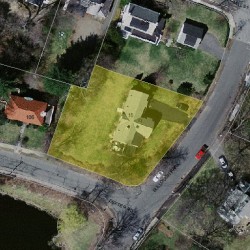 15 Bullough Park, Newton, MA 02460 aerial view