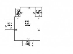 18 Carlisle Pl, Newton, MA 02459 floor plan