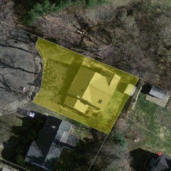 35 Simpson St, Newton, MA 02458 aerial view