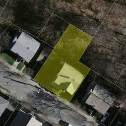 59 Playstead Rd, Newton, MA 02458 aerial view