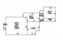 186 Concord St, Newton, MA 02462 floor plan