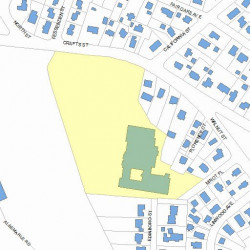 21 Minot Pl, Newton, MA 02460 plot plan