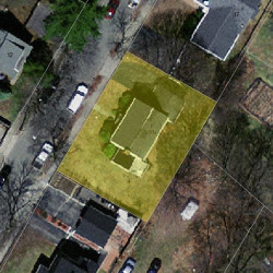 11 Star Rd, Newton, MA 02465 aerial view