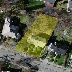 59 Stuart Rd, Newton, MA 02459 aerial view