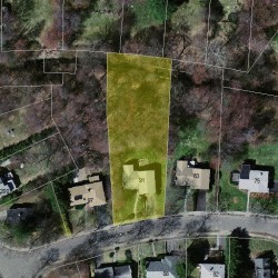 91 Bound Brook Rd, Newton, MA 02461 aerial view