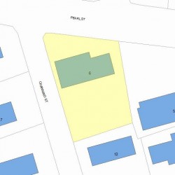 6 Channing St, Newton, MA 02458 plot plan