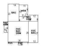 17 Longfellow Rd, Newton, MA 02462 floor plan