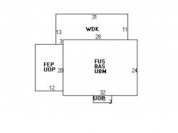 61 Halcyon Rd, Newton, MA 02459 floor plan