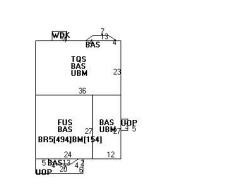 126 Adams Ave, Newton, MA 02465 floor plan