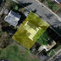 12 Hanson Rd, Newton, MA 02459 aerial view