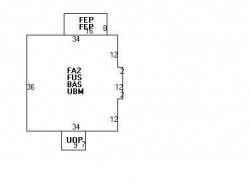 335 Wolcott St, Newton, MA 02466 floor plan