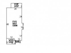 10 Jefferson St, Newton, MA 02458 floor plan