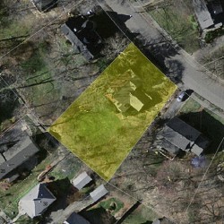 202 Bellevue St, Newton, MA 02458 aerial view