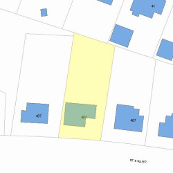 491 Boylston St, Newton, MA 02459 plot plan