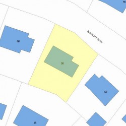 58 Randlett Park, Newton, MA 02465 plot plan