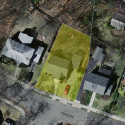 11 Ipswich Rd, Newton, MA 02461 aerial view
