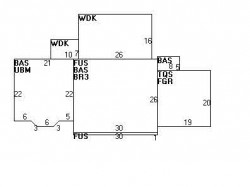 12 Chatham Rd, Newton, MA 02461 floor plan