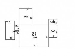 104 Fairway Dr, Newton, MA 02465 floor plan