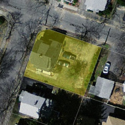 14 Jerome Ave, Newton, MA 02465 aerial view