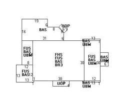 1063 Commonwealth Ave, Newton, MA 02459 floor plan