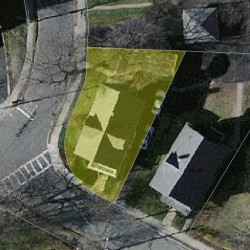 54 Capital St, Newton, MA 02458 aerial view
