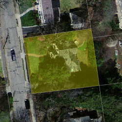 32 Leonard Ave, Newton, MA 02465 aerial view