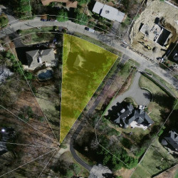 64 Baldpate Hill Rd, Newton, MA 02459 aerial view