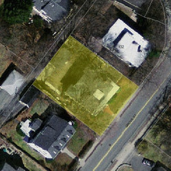 29 Grove St, Newton, MA 02466 aerial view