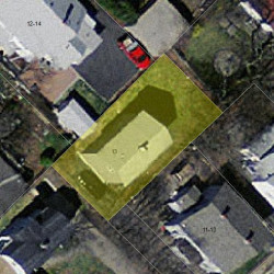 13 Lincoln Rd, Newton, MA 02458 aerial view