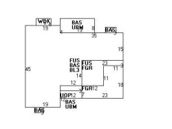 103 Blake St, Newton, MA 02460 floor plan