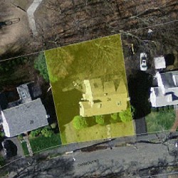 24 Oakmont Rd, Newton, MA 02459 aerial view