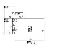 18 Bonmar Cir, Newton, MA 02466 floor plan