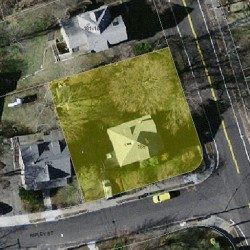 189 Langley Rd, Newton, MA 02459 aerial view