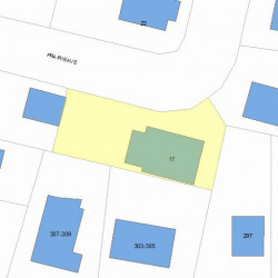 17 Prairie Ave, Newton, MA 02466 plot plan