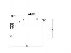 20 Barbara Rd, Newton, MA 02465 floor plan