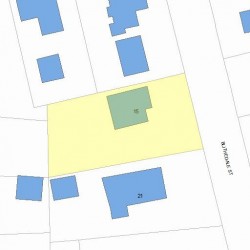 15 Blithedale St, Newton, MA 02460 plot plan