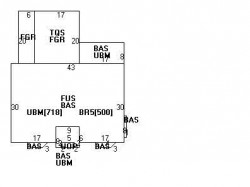 4 Village Cir, Newton, MA 02459 floor plan