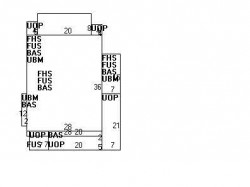 524 Watertown St, Newton, MA 02460 floor plan