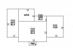 151 Jackson St, Newton, MA 02459 floor plan