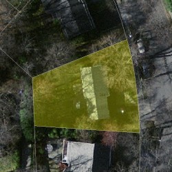 244 Arnold Rd, Newton, MA 02459 aerial view