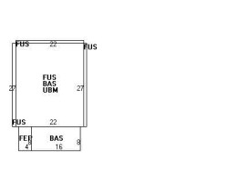 45 Grant St, Newton, MA 02465 floor plan