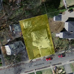53 Athelstane Rd, Newton, MA 02459 aerial view