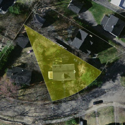 29 Concolor Ave, Newton, MA 02458 aerial view