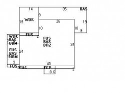 143 Homer St, Newton, MA 02459 floor plan