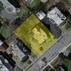 49 Judkins St, Newton, MA 02460 aerial view