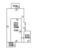 24 Crosby Rd, Boston, MA 02467 floor plan