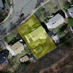 33 Chapin Rd, Newton, MA 02459 aerial view