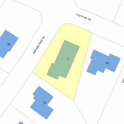 31 Broken Tree Rd, Newton, MA 02459 plot plan